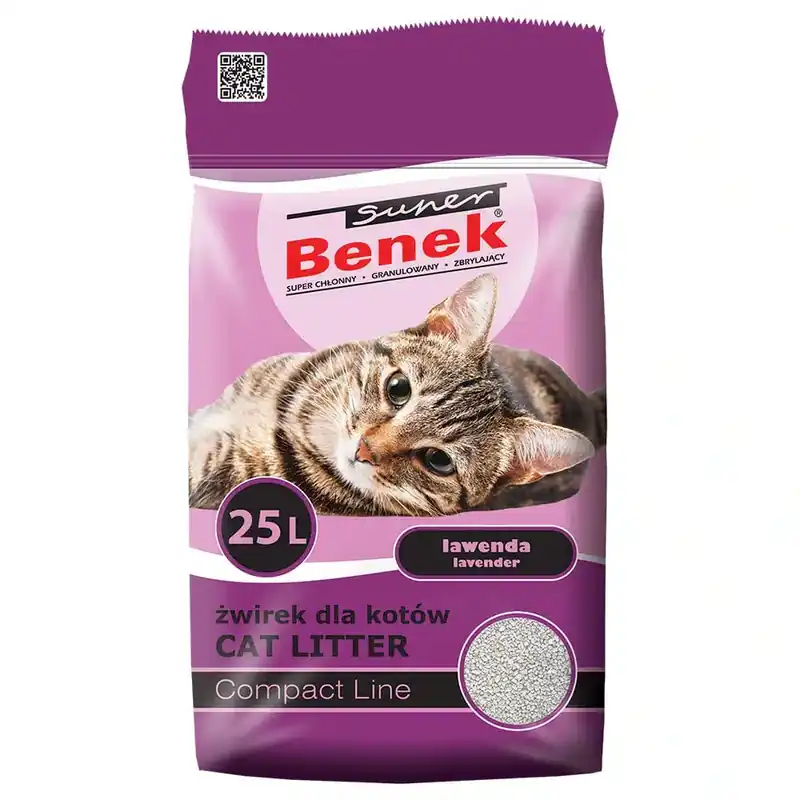 Super Benek Compact Lavendel – 25 liter (ca 21 kg) - Nyhet i sortimentet