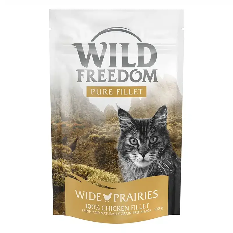 Endast denna vecka | Wild Freedom – Filets Snacks – Kycklingfilé 100 g