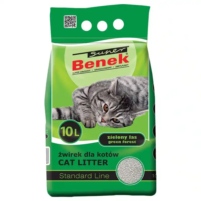Super Benek Green Forest – 10 l (ca 8,4 kg) | Så länge lagret räcker
