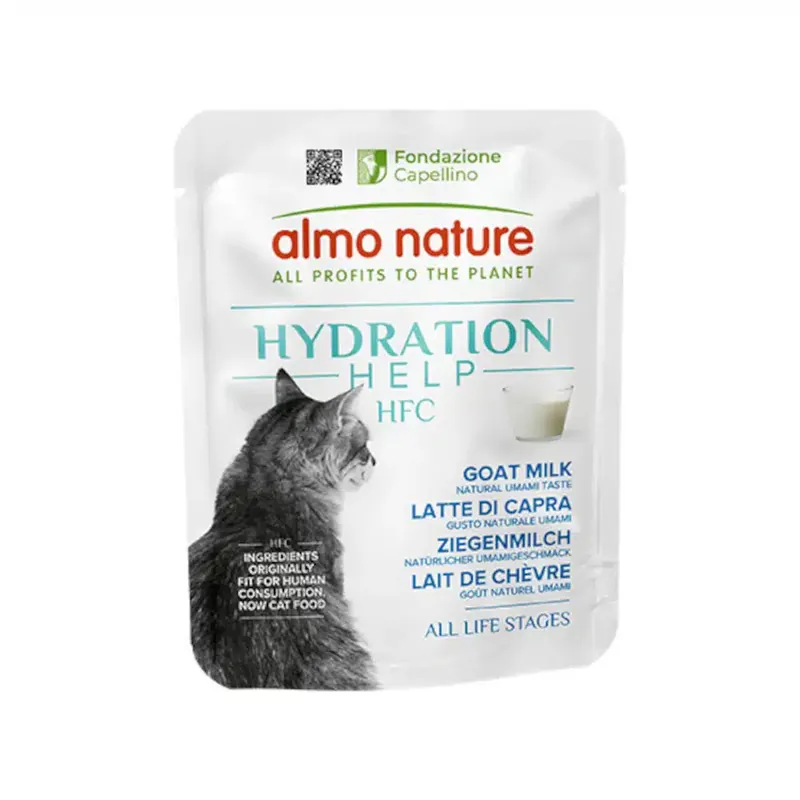 Almo Nature HFC Hydration Help 6 x 50 g – Getmjölk | Tillverkarpris