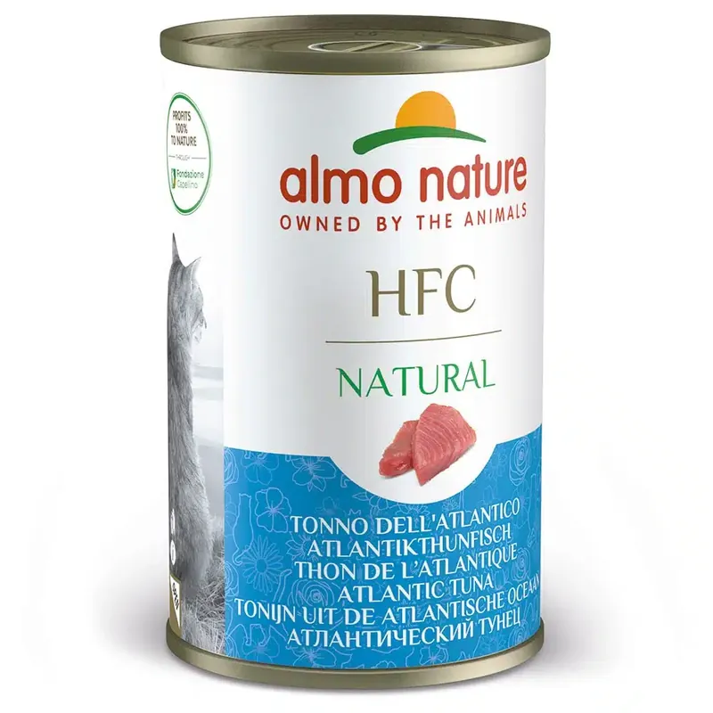 Kan beställas online | Almo Nature HFC 6 x 140 g – Tonfisk från Atlanten