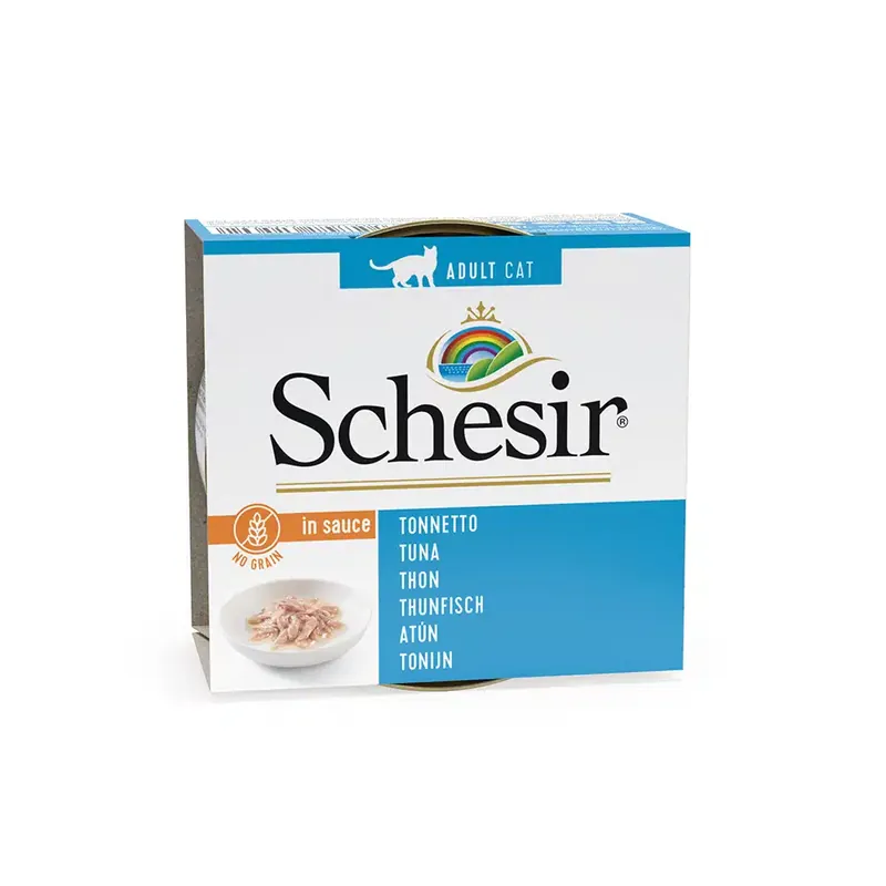 Schesir Natural i sås 6 x 70 g – Tonfisk - Finns att beställa
