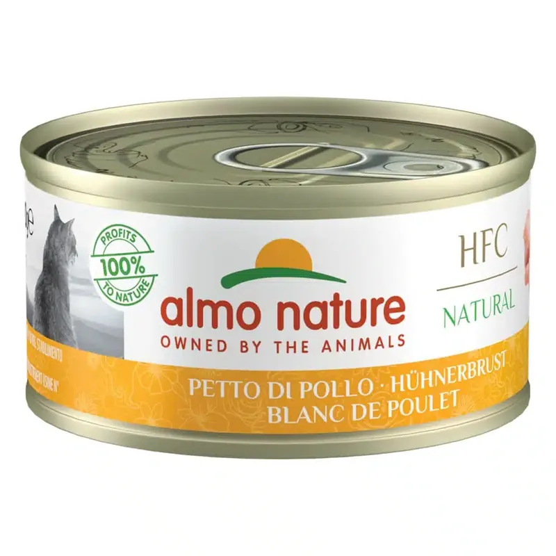 Almo Nature HFC Natural 6 x 70 g – HFC Natural Kycklingbröst | Bara denna vecka