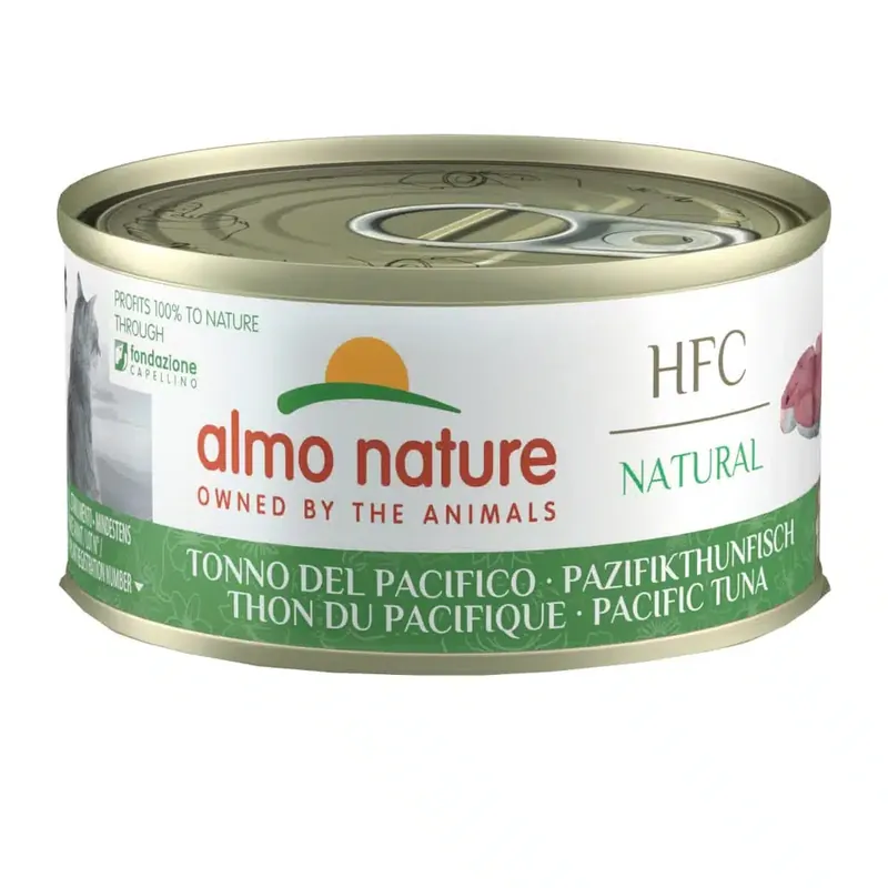 Almo Nature HFC Natural 6 x 70 g – HFC Natural Stillahavs tonfisk - Nyligen tillagt