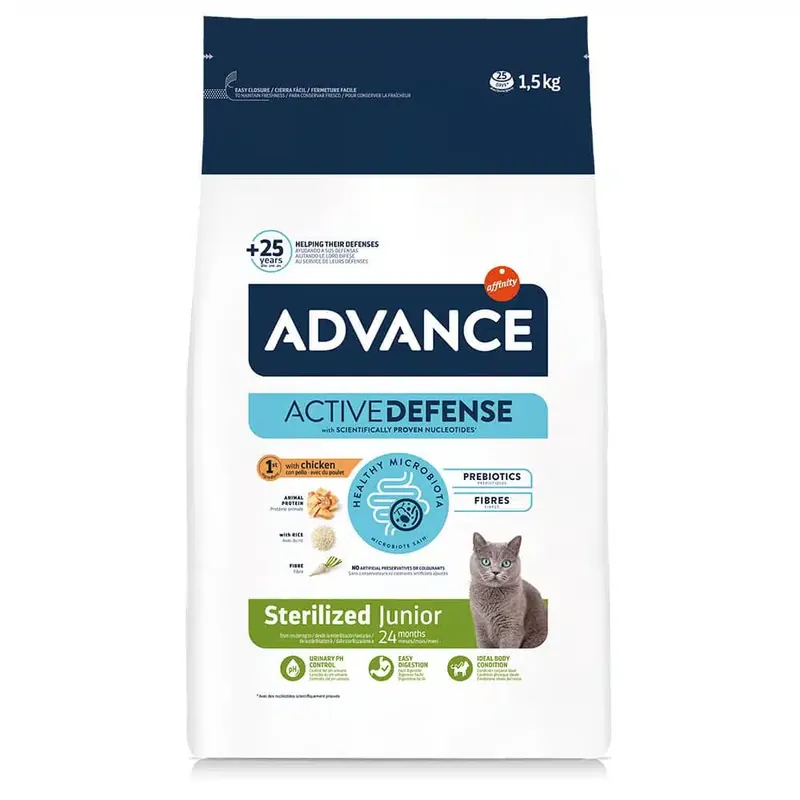 Superpris - Advance Sterilized Junior kyckling – 1,5 kg