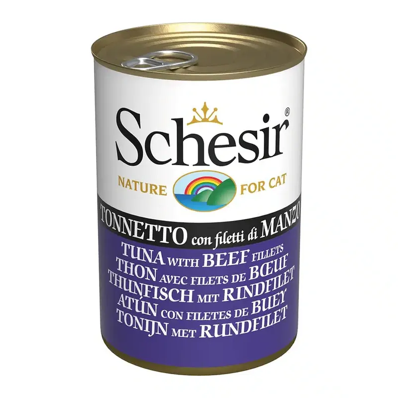 Schesir i gelé 6 x 140 g – Tonfisk med nötfilé - Nyhet