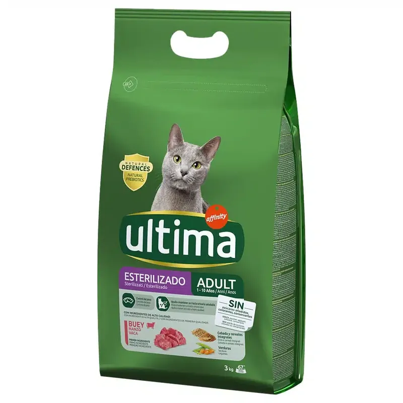 Rabatter - Ultima Sterilized Beef – 3 kg