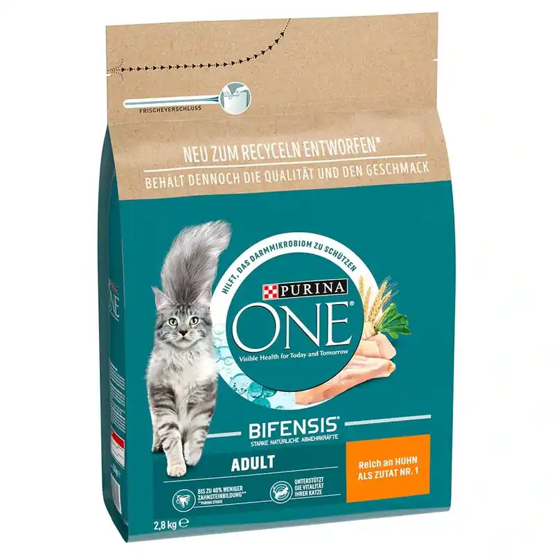 Purina ONE Adult kyckling & fullkorn – 2,8 kg - Extra bra pris
