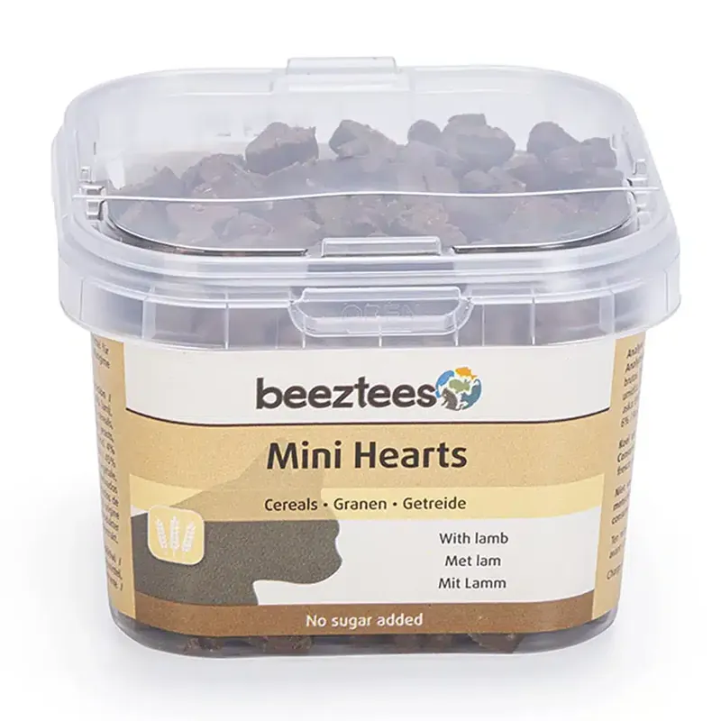 Beeztees minihjärtan – 140 g - I lager
