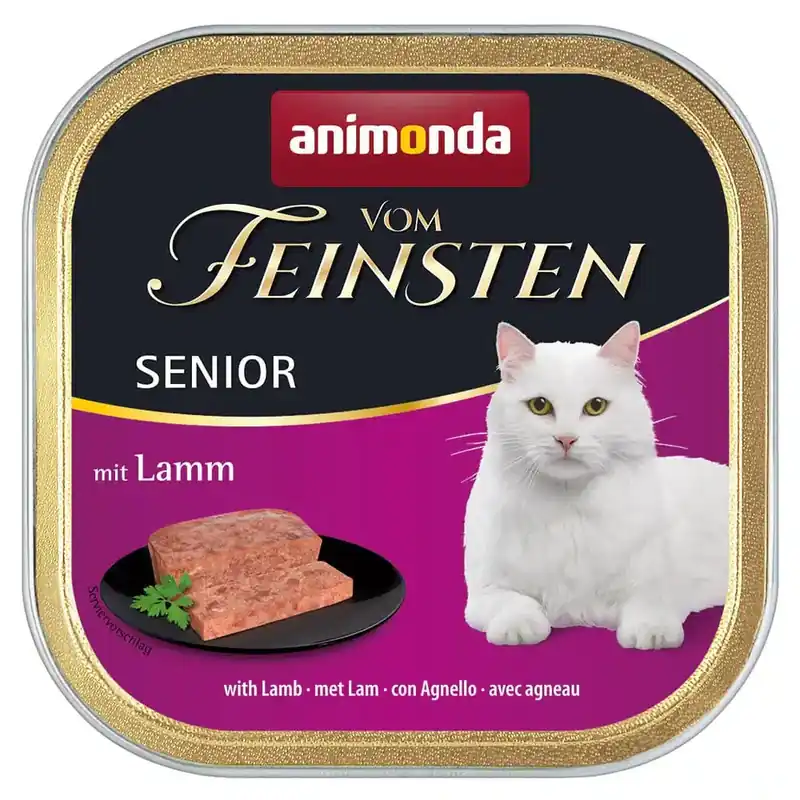 Erbjudandet går snart ut - Animonda vom Feinsten Senior 6 x 100 g Lamm
