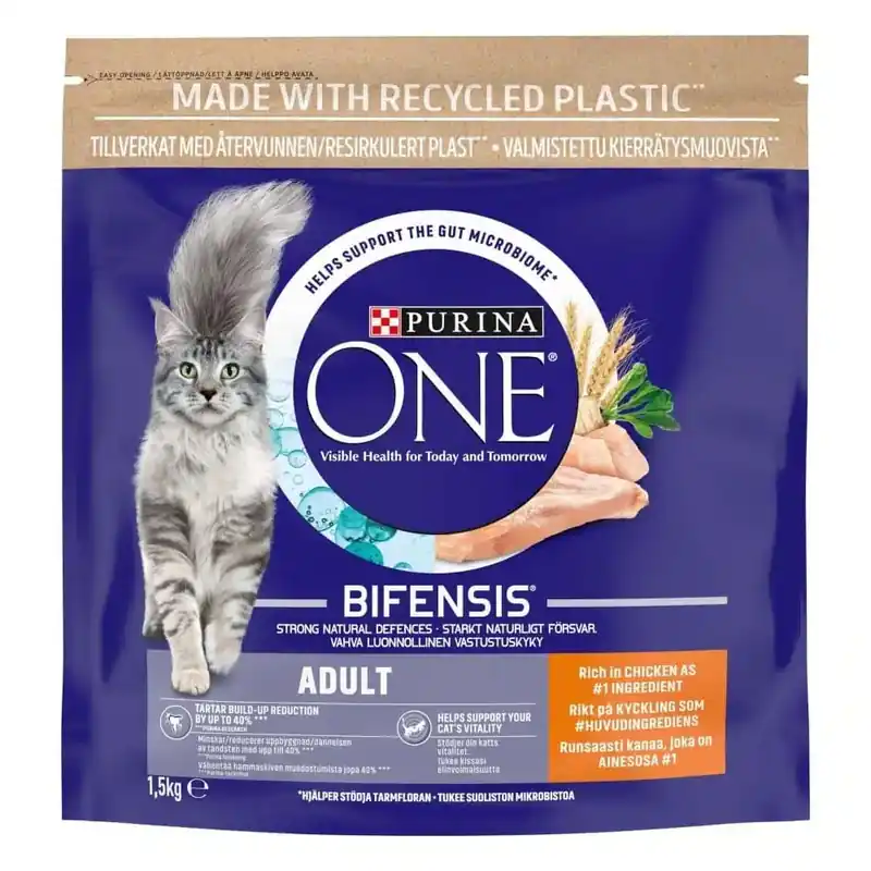 Rabatter | Purina ONE Cat Adult Chicken 1,5 kg