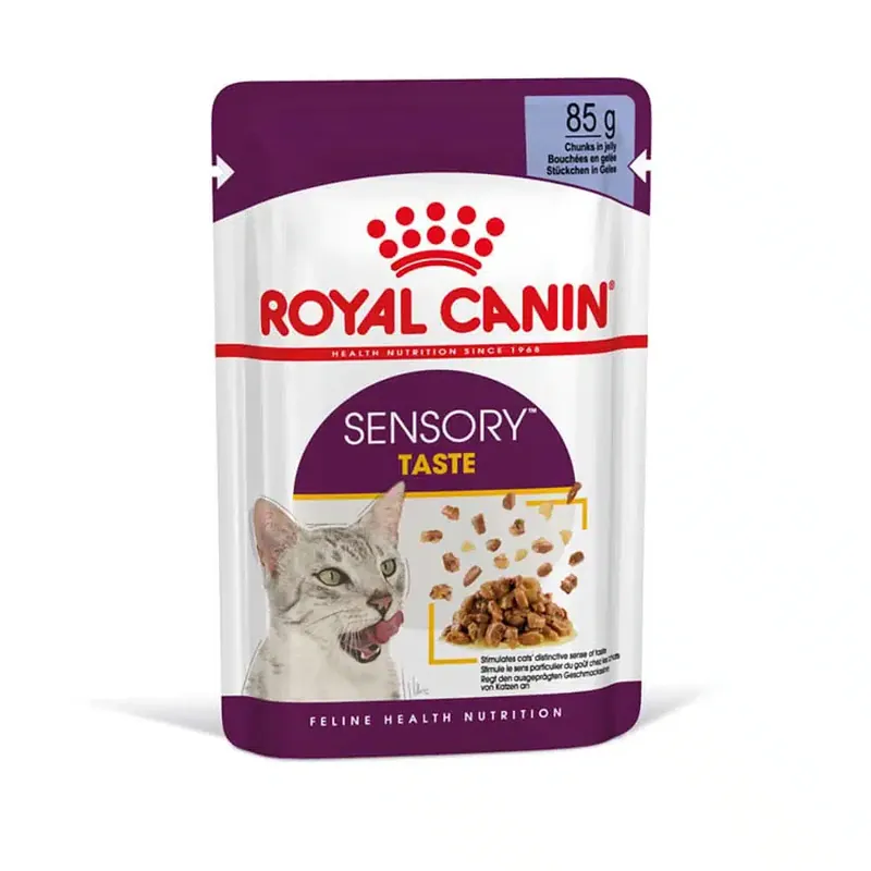 Royal Canin Sensory Taste i gelé – 12 x 85 g - Sista chansen