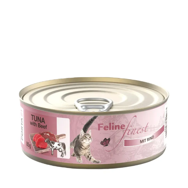 Lägg i varukorg - Feline Finest Tuna Beef – 85 g
