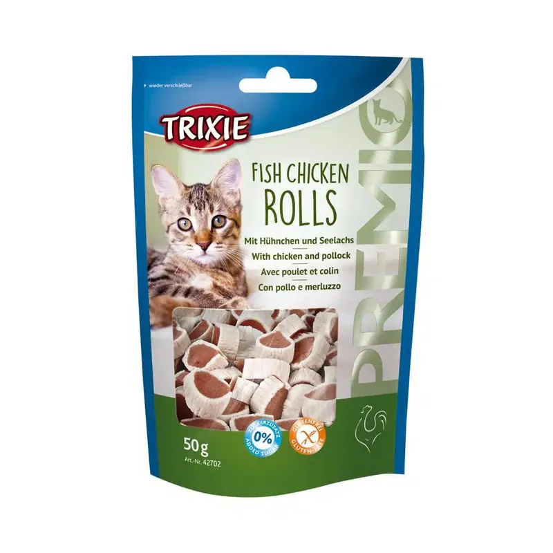 Fish Chicken Rolls – 50 g | Premium