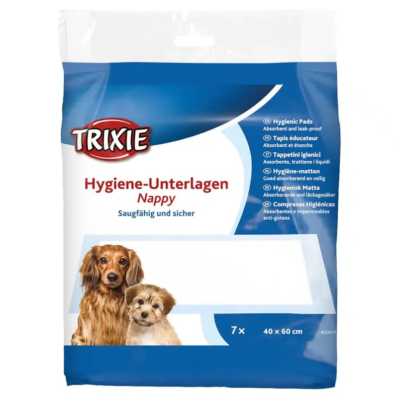 Trixie absorberande underlag för katter L 40 x B 60 cm, 7 st | Endast idag