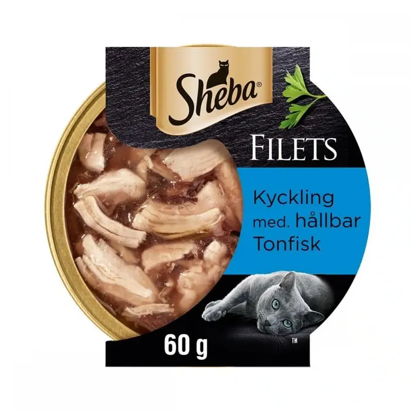Sheba kyckling och tonfisk i sås 60 g - Kundernas favorit