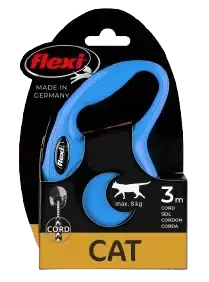Under begränsad tid | Rullkoppel New Classic Cat Cord, 3m, XS, max 8kg, Blå