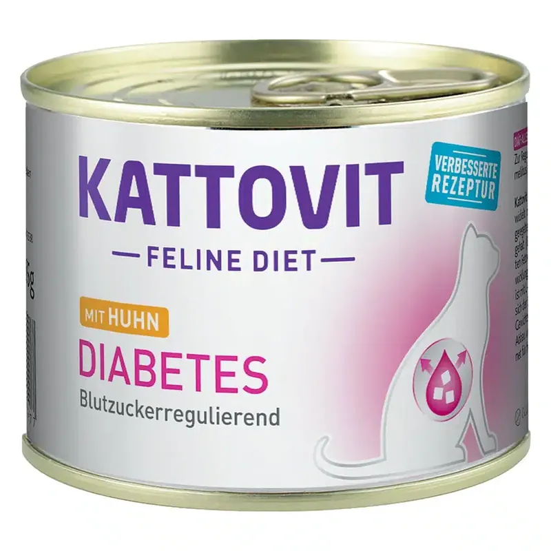 Kattovit Diabetes/Weight 185 g 6 x 185 g Kyckling | Rabatt