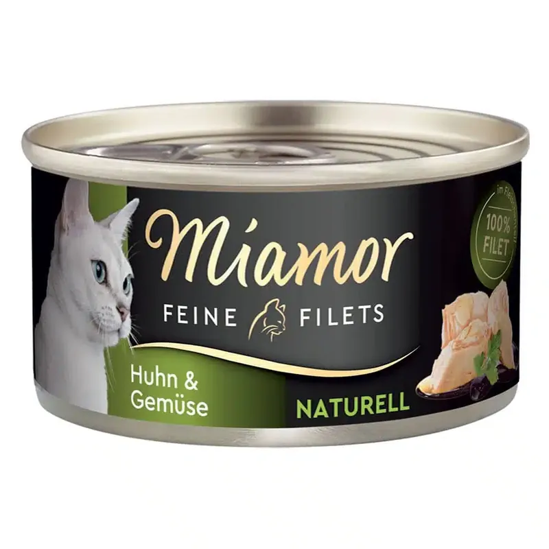 Favorit - Miamor Fine Filets Naturelle 12 x 80 g – Blandpack II