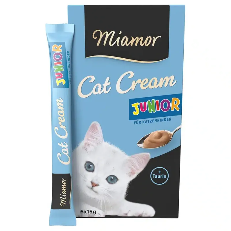 Kampanjen går snart ut | Miamor Cat Cream Junior kräm – 6 x 15 g