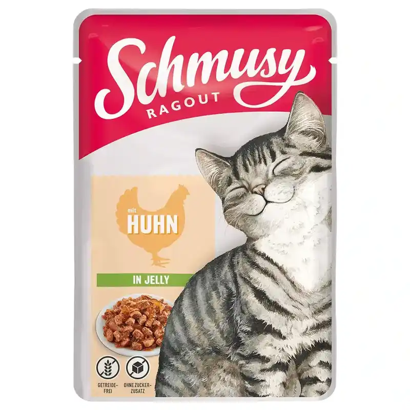 Sista chansen | Schmusy Ragout in Jelly 22 x 100 g – kyckling