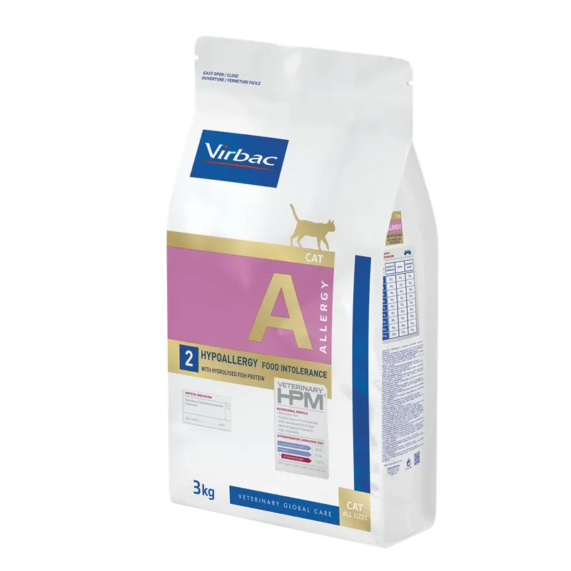 Få kvar i lager | Allergy A2 Hydrolysed Cat torrfoder till katter – 3 kg