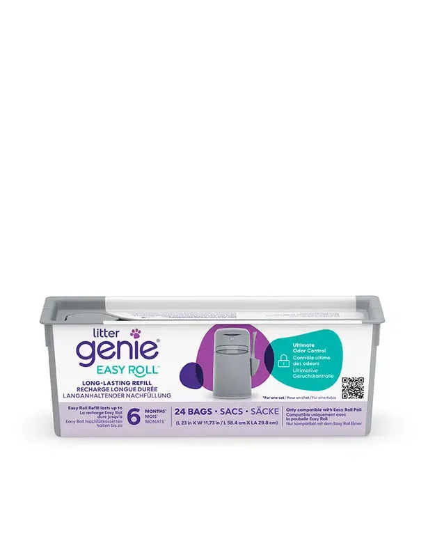 Handla säkert | Litter Genie Easy Roll refillpåsar – 24 påsar