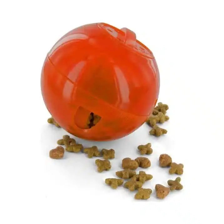 Premiumkvalitet | PetSafe SlimCat Snacksboll – Orange
