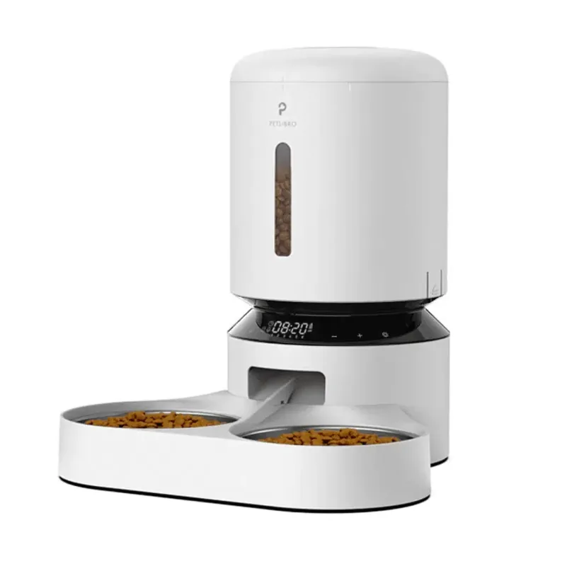 Granary Automatic Duo Foderautomat till Hund/Katt – Vit 5 L - Endast denna vecka