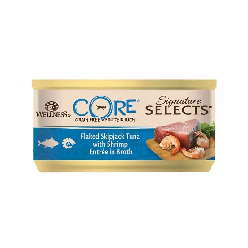 CORE Cat SS Tuna & Shrimp Flaked 79 g | Snabb leverans