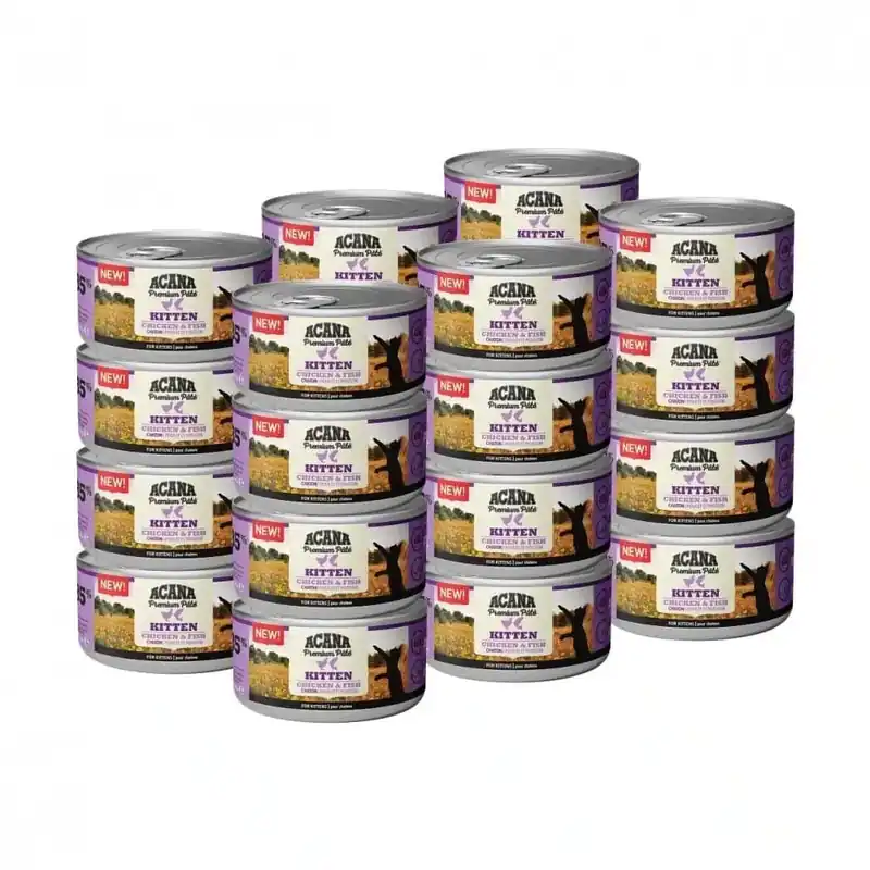 Så länge lagret räcker | Acana Cat Kitten Premium Paté Chicken & Fish 85 g