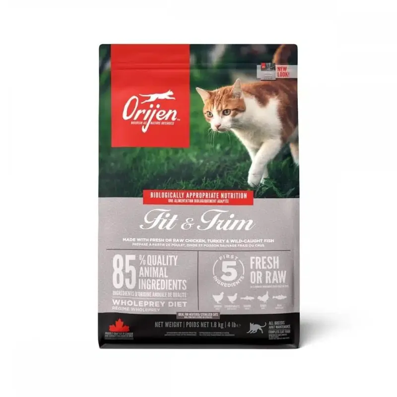 Väl omtyckt | Orijen Cat Fit & Trim (1,8 kg)