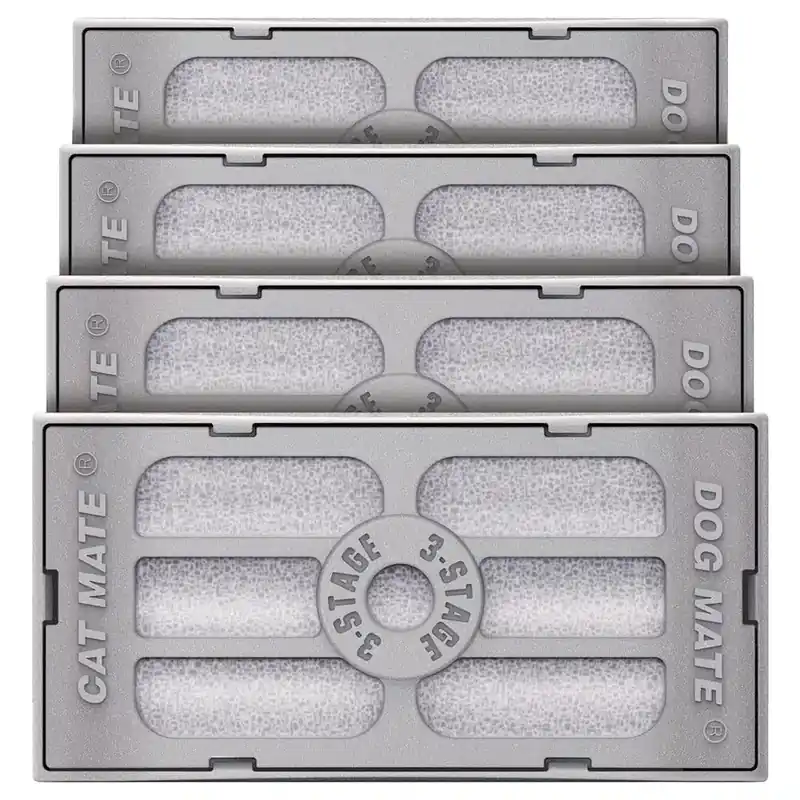 Fabrikspris | Cat Mate Shell dricksfontän Utbytesfilter 4-pack