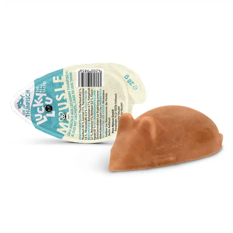 Ta chansen - Lucky Lou Mäusle – 26 x 28 g tonfisk