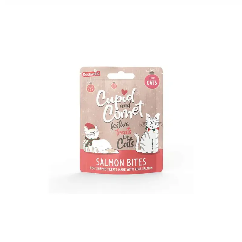Erbjudande - Rosewood Cat Xmas Chicken & Salmon Bites 40 g