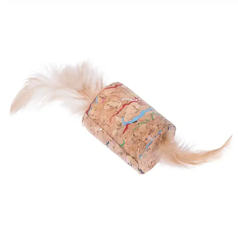 Toppsäljare | TIAKI Feather Cork Catnip med kattmynta – 1 st