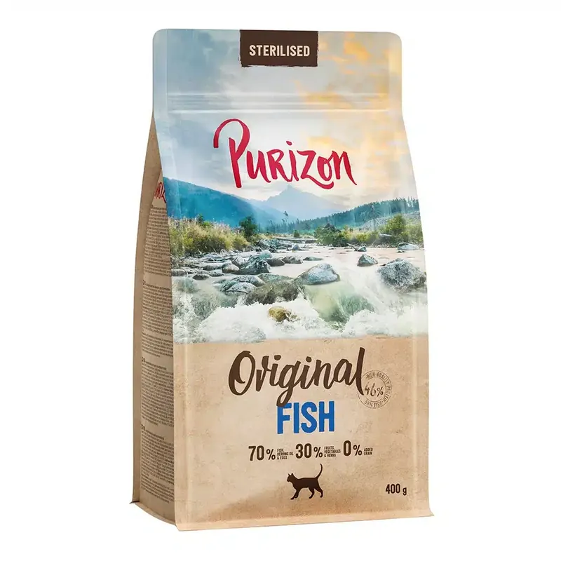 Purizon Sterilised Adult Fish – Grain free – 400 g | Kundfavorit
