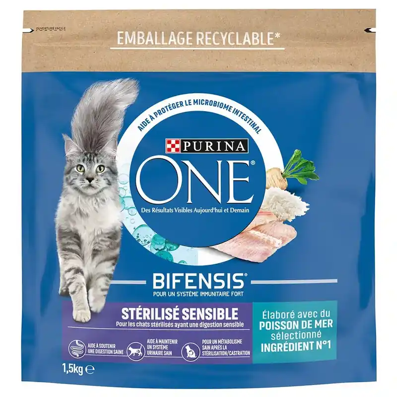PURINA ONE Steriliserad katt känslig havsfisk – 1,5 kg | Populärt just nu