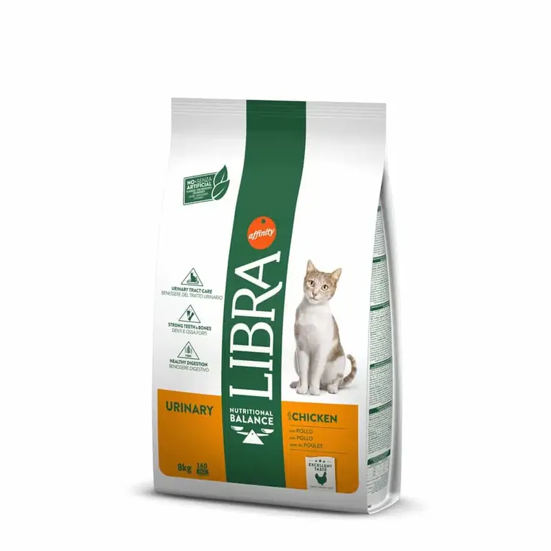 Begränsat antal | Libra Cat Adult Urinary med kyckling – 8 kg