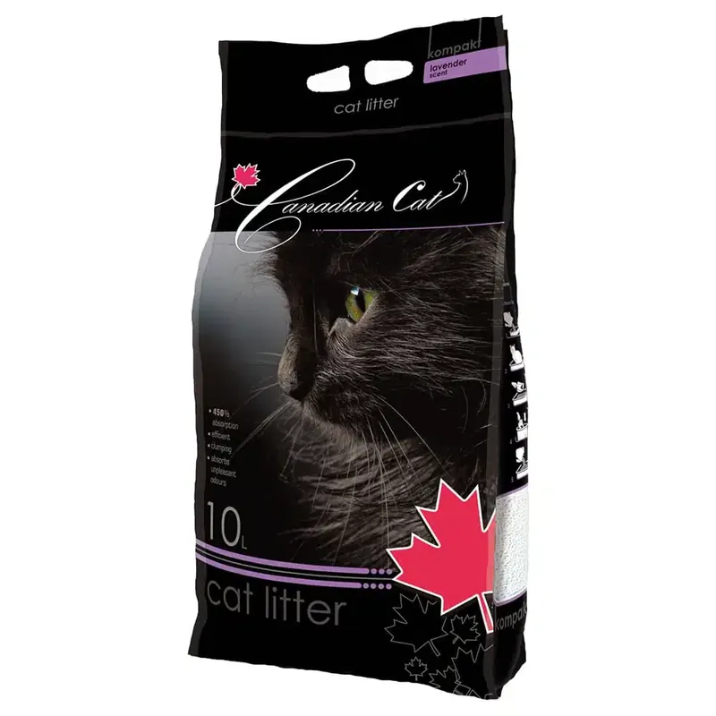 Premium - Benek Canadian Cat Lavendel – 10 l (ca 8 kg)