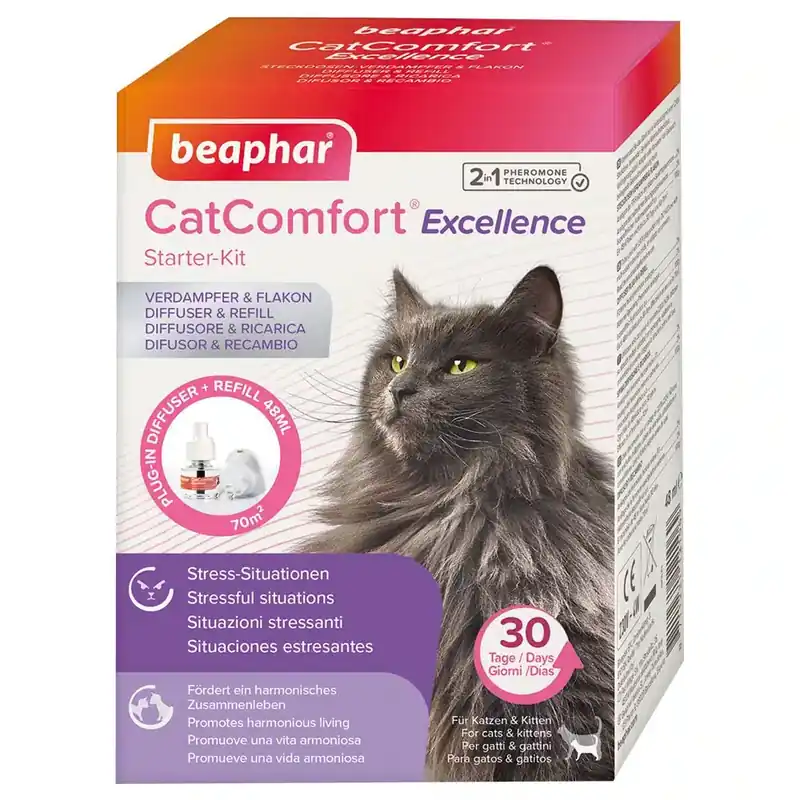 Beaphar CatComfort® Excellence – Startset (förångare + flaska 48 ml) | Favorit hos kunderna