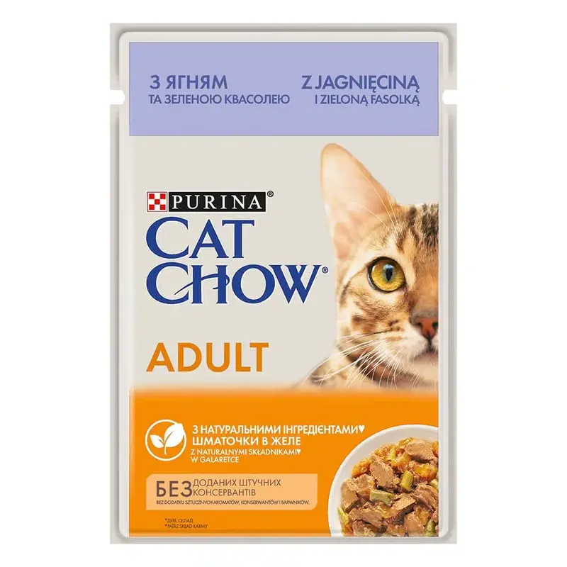 Cat Chow våtfoder – Lamm – 26x85g - Tillverkarpris