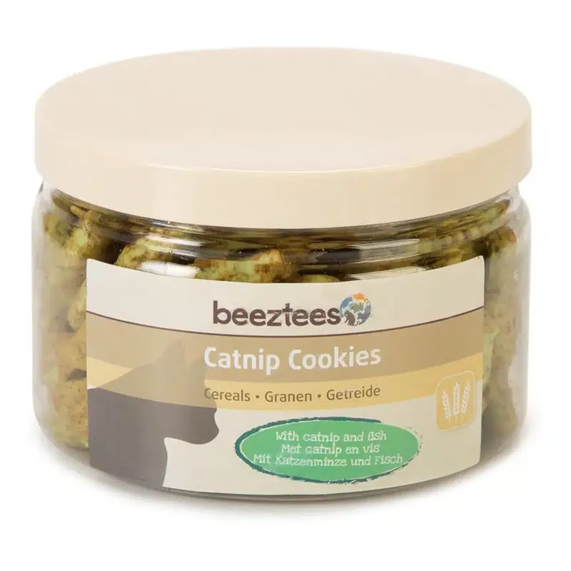 Beeztees Catnip Cookies med lax – 55 g - Väl omtyckt
