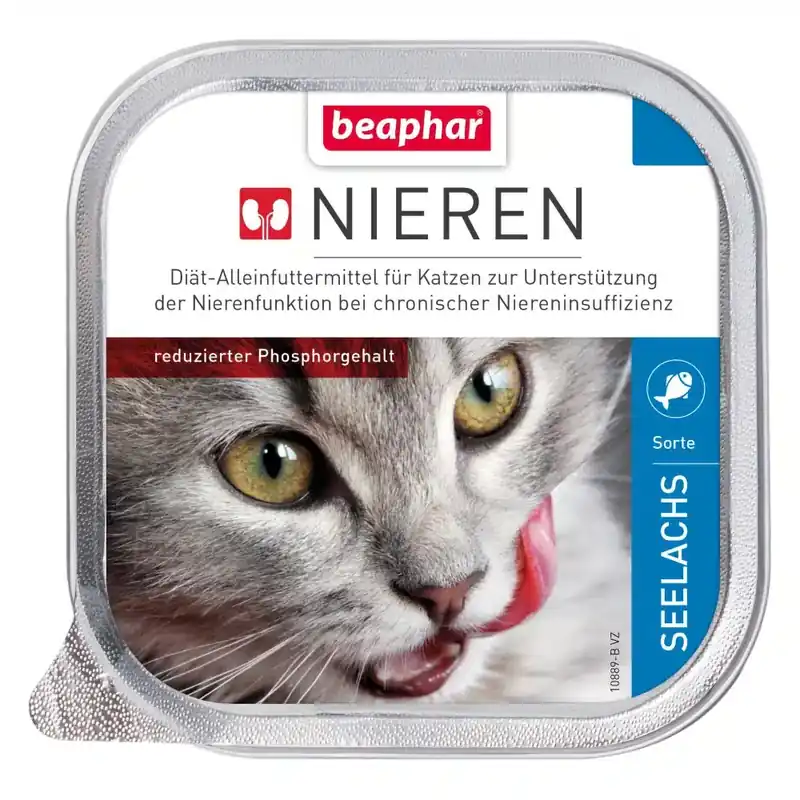 Snabb leverans | beaphar Kidney Diet 6 x 100 g – Pollock