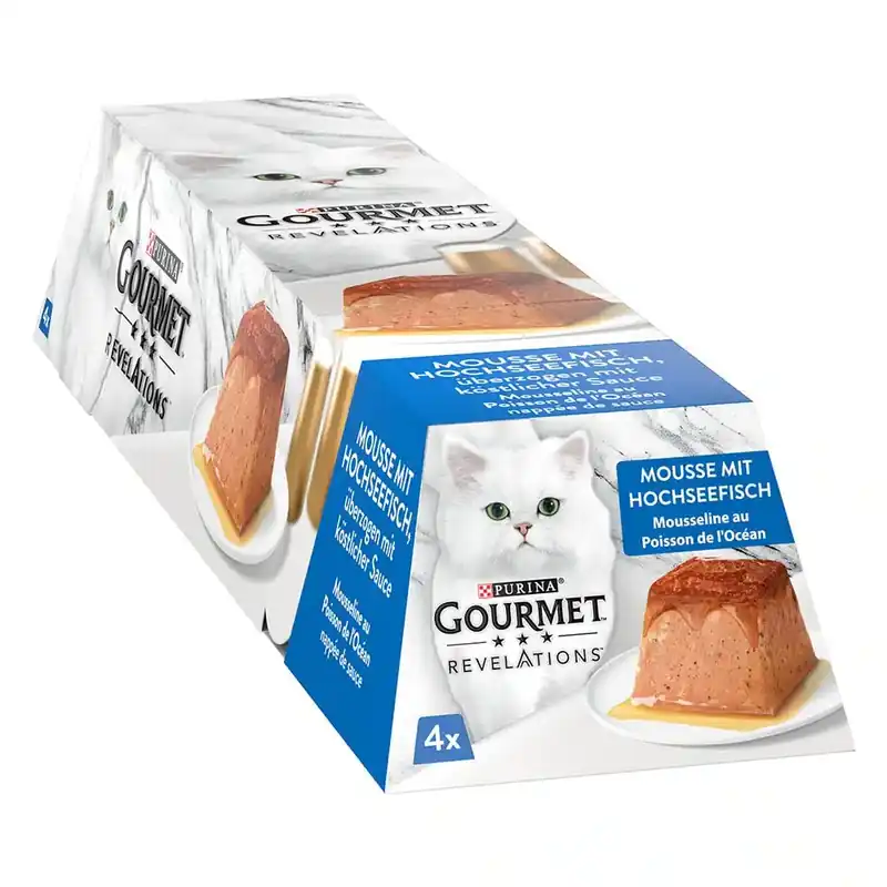 Gourmet Revelations Mousse – Havsfisk – 4x57g | Beställ idag