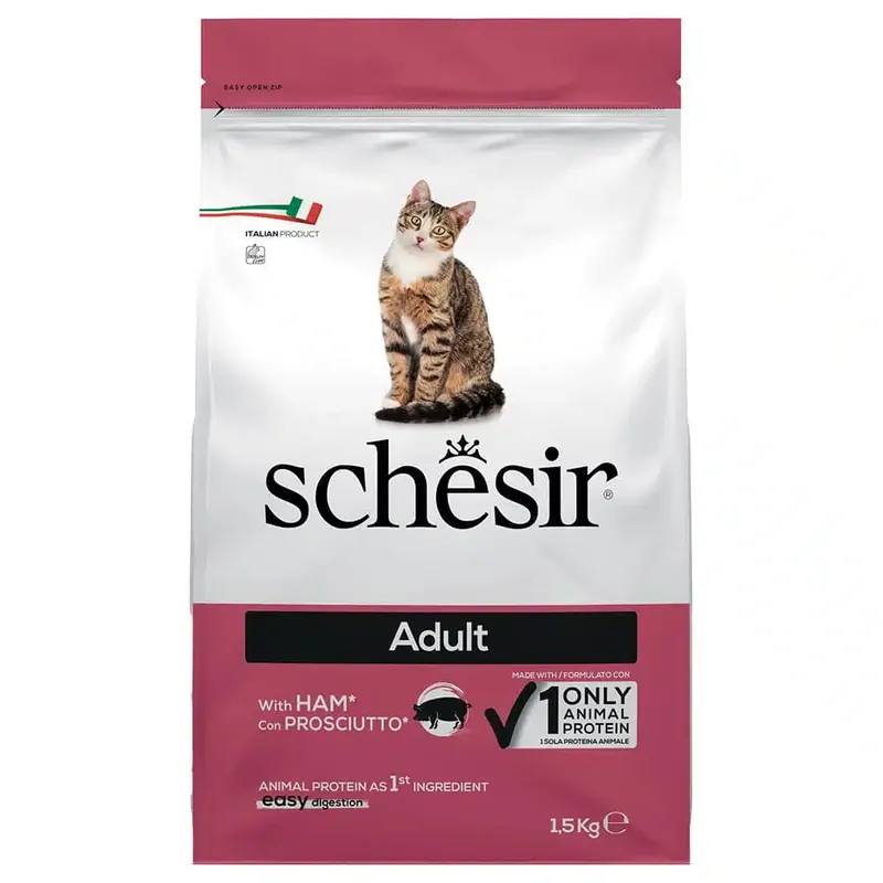 Schesir Cat Original med skinka – 1,5 kg | Rabatt