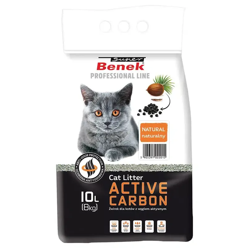 Kundernas favorit | Super Benek Active Carbon – 10 l (ca 8 kg)