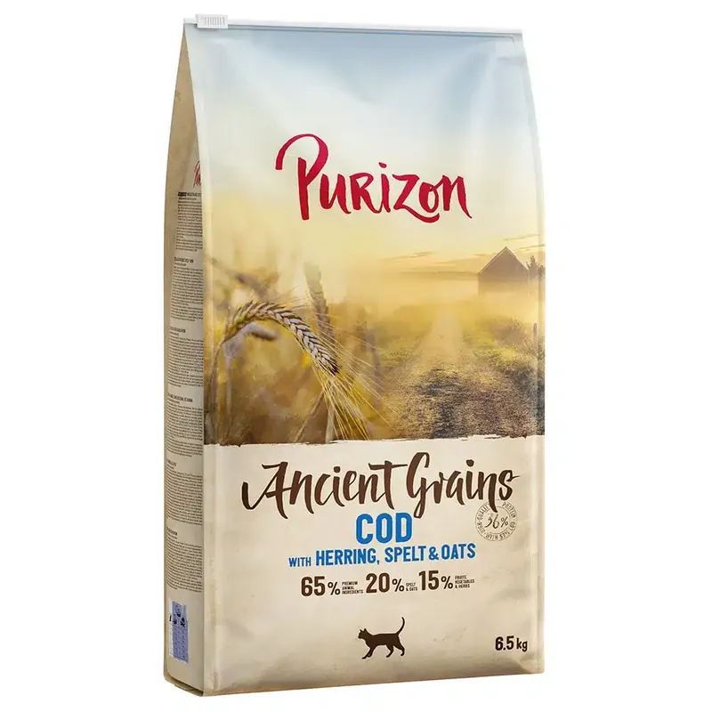 Purizon Ancient Grain Adult med torsk & urkorn – 6,5 kg - Handla säkert