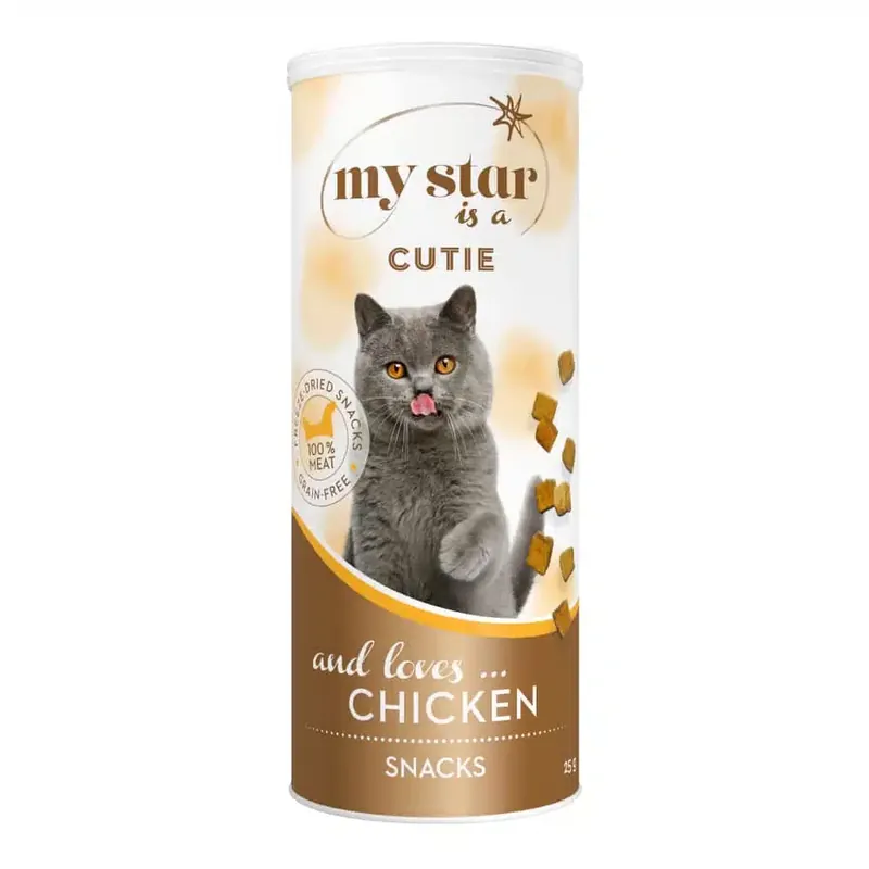 My Star is a Cutie Freeze Dried Snack – Chicken – 25 g - Direkt från tillverkaren