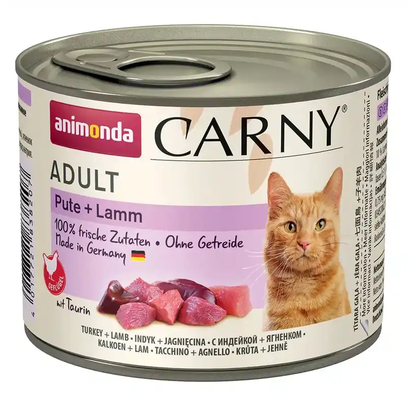 Animonda Carny Adult 6 x 200 g Kalkon & lamm - Beställ nu